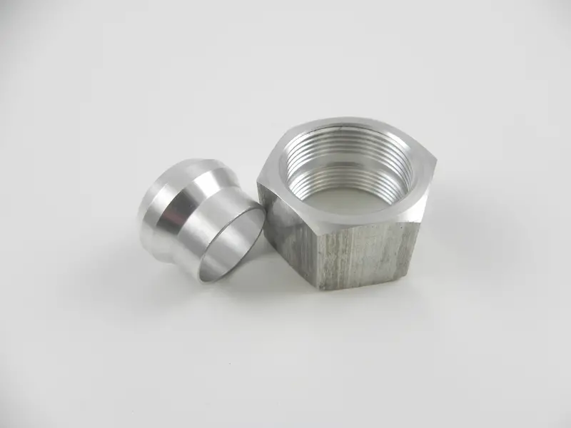(New) 911S/Rs Oil Union Nut And Aluminum Seal Ring Set - 1973 1