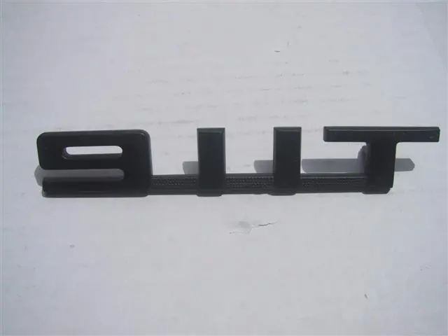 (New) 911T Black Engine Lid Emblem - 1970-73 1