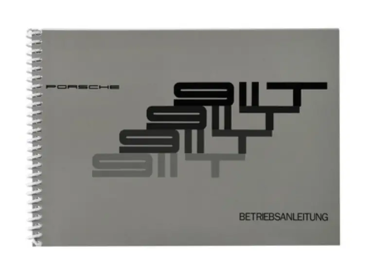 (New) 911T Driver's Manual 1972 1