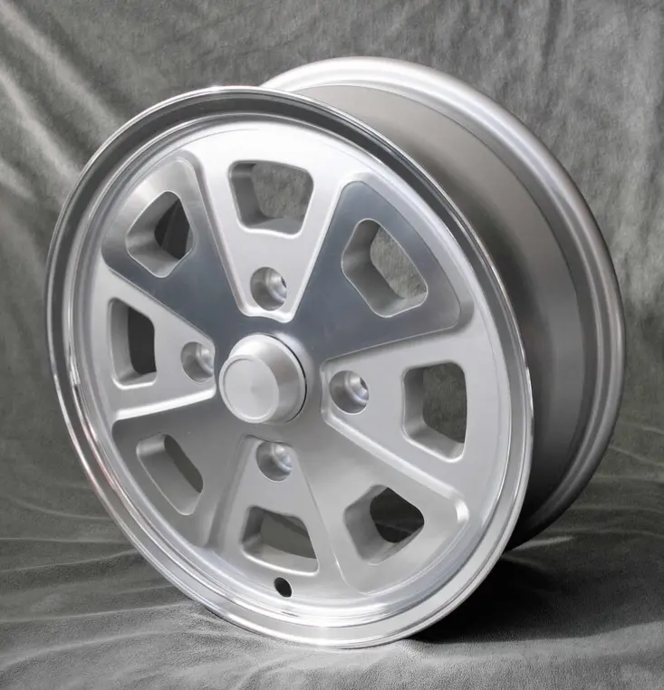 (New) 914-4 Reproduction Silver 5.5Jx15 Wheel - 1970-76 1