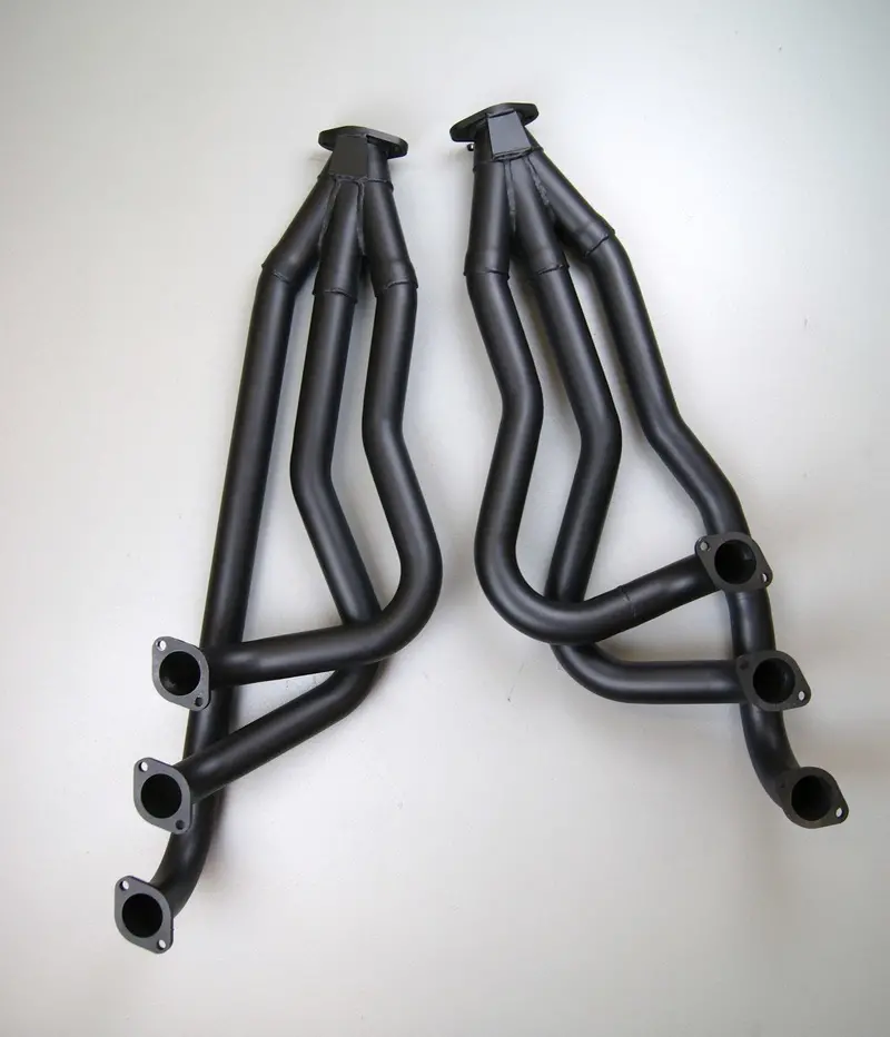 (New) 914-6 Pair Of European Racing Headers W/ Street Adapter - 3.4-3.8L 1