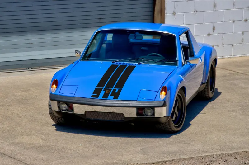 (New) '914' Single-Colored Front Hood Decal - 1970-76 1