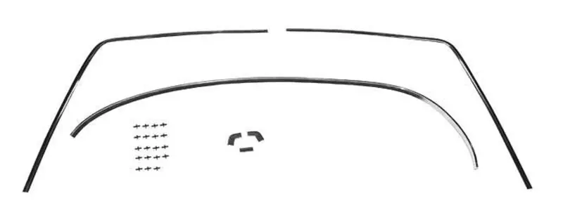(New) 914 Windshield Moulding Set - 1970-76 1