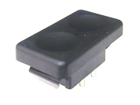 (New) 924/944 Black Power Window Switch - 1977-85 1