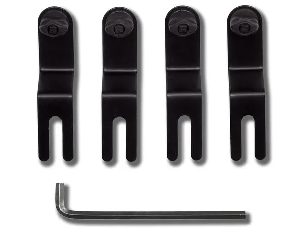 (New) 928 Bracket Set For Floor Mats - 1987-95 1