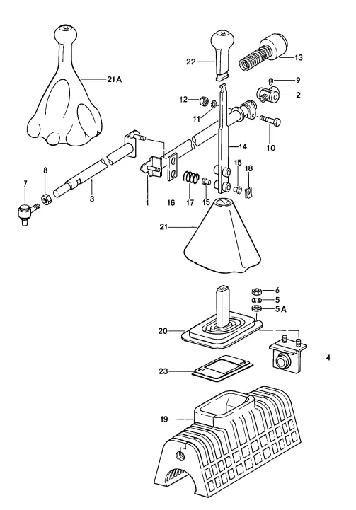 (New) 928 Manual Transmission Shift Coupler - 1978-95 2