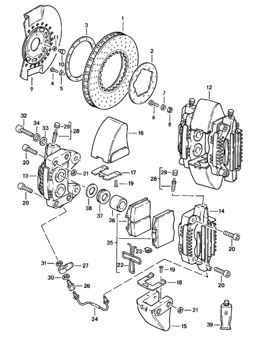 (New) 930 Front Brake Fange 1979-80 1