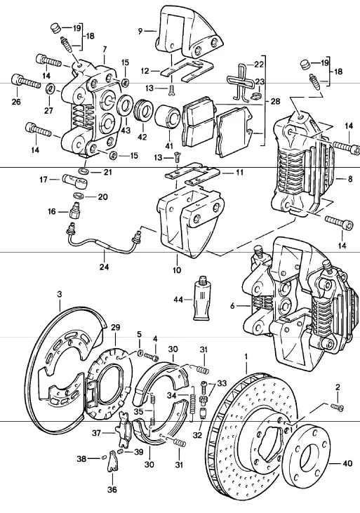 (New) 930 Rear Wheel Spacer - 1978-89 1