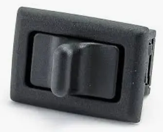 (New) 964/993 Satin Black Switch For Power Windows - 1989-98 1