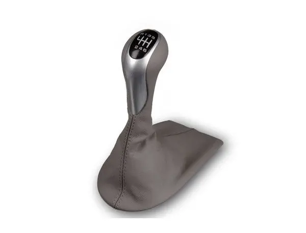 (New) 986/996 Gearshift 6-Speed Knob In Graphite Gray/Sport Silver - 2003-05 1