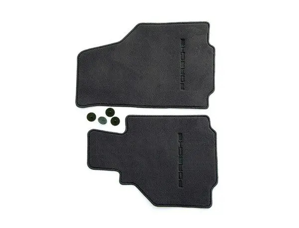 (New) 986 Boxster Set Of Two Metropol Blue Floor Mats - 1997-2004 1