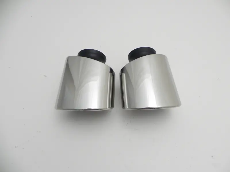 (New) 993 Pair Of Long Stainless Steel Exhaust Tips - 1994-98 1