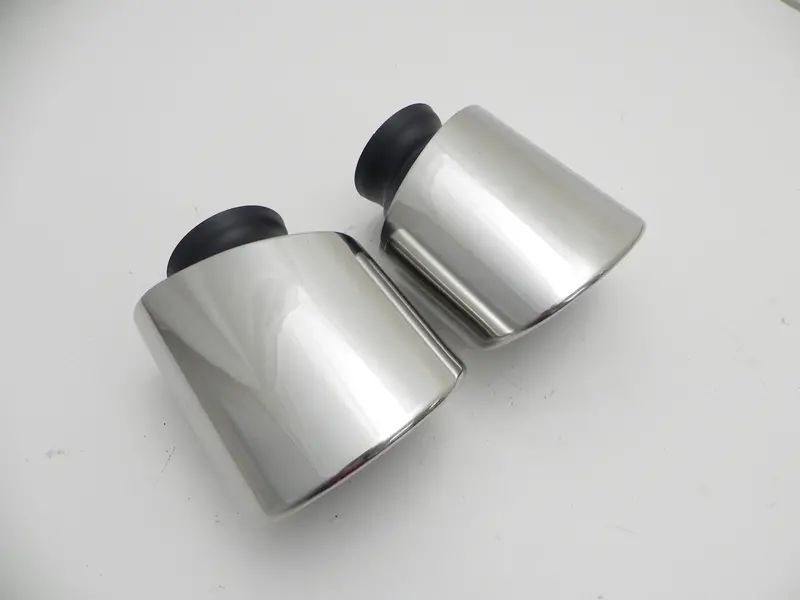 (New) 993 Pair Of Long Stainless Steel Exhaust Tips - 1994-98 2