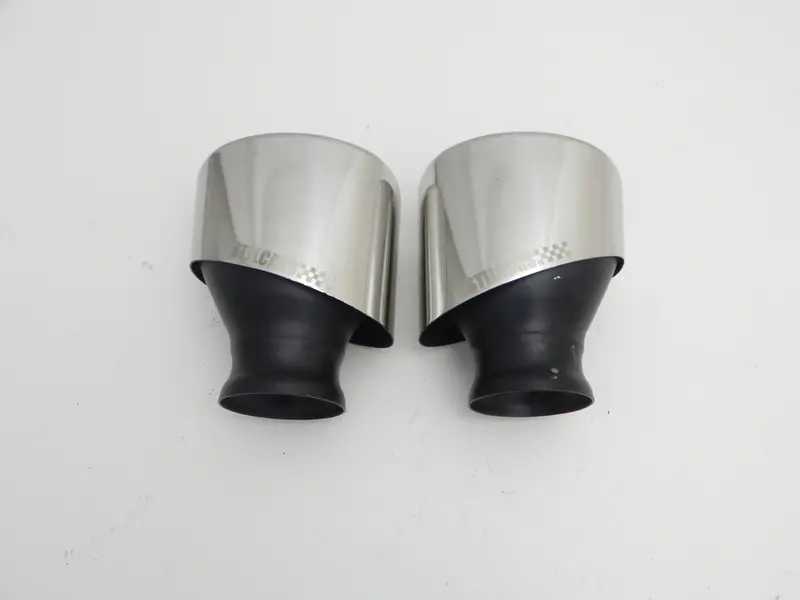 (New) 993 Pair Of Short Stainless Steel Exhaust Tips - 1994-98 1