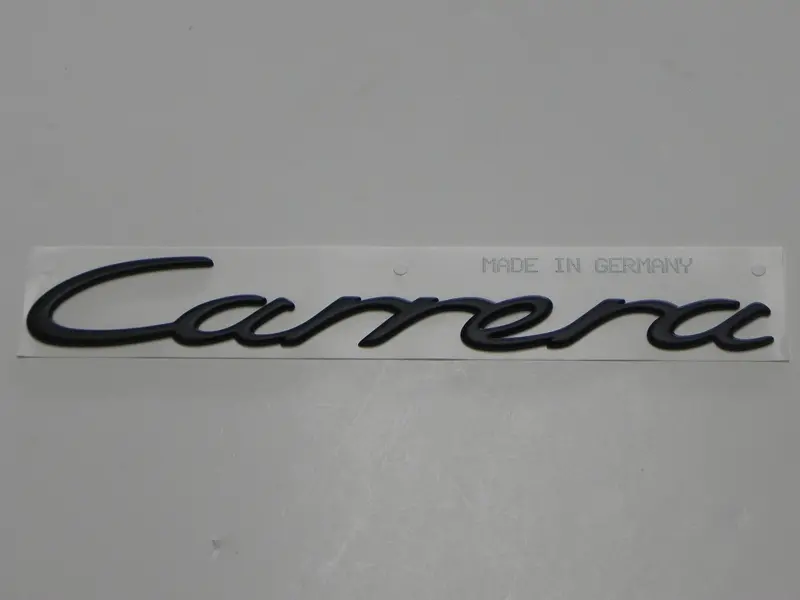 (New) Black "Carrera" Emblem - 1998-12 1