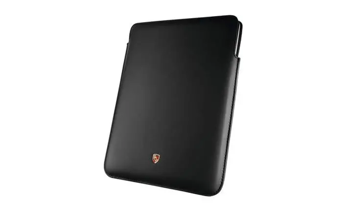 (New) Black Leather Ipad Case 1
