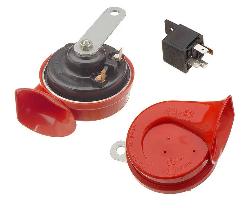 (New) Hella 12V Horn Set 1