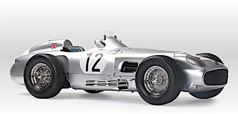 (New) Ixo Mercedes W196 Kit Moss #12 1:8 - 1950S 1