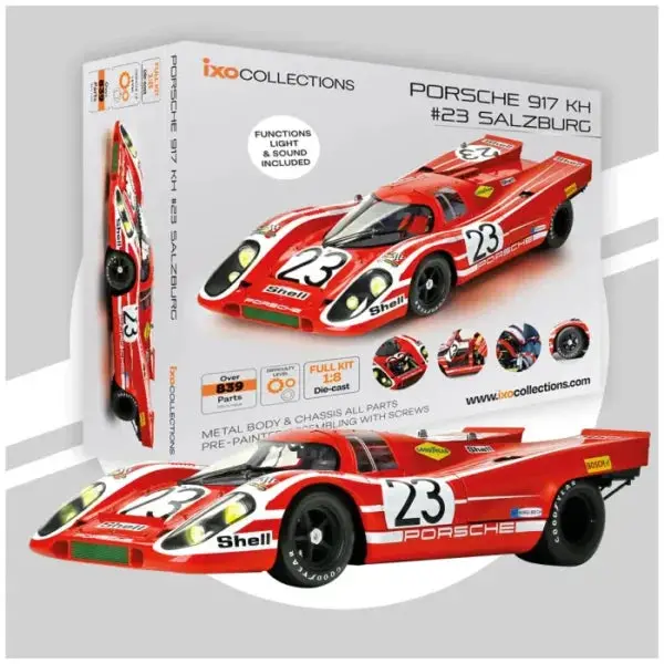 (New) Ixo Porsche 917 Salzburg #23 Kit 1:8 - 1960S 1
