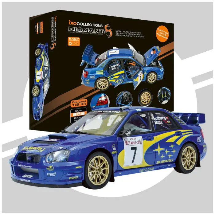 (New) Ixo Subaru Impreza Rally Mc 2003 Kit 1:8 - 1960S 1