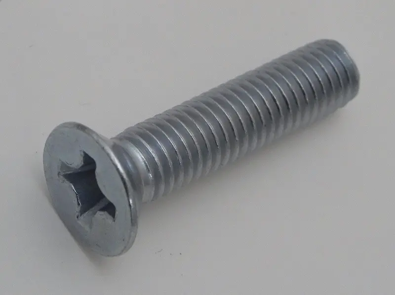 (New) M8-1.25 X 35Mm Countersunk Phillps Head 1