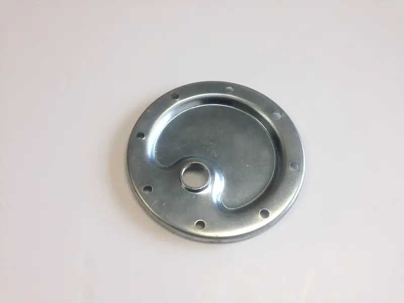 (New) Oil Sump Plate With Drain Hole - 1965-83 1