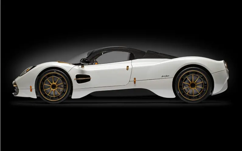 (New) Pocher Pagani Utopia Coupé Bianco Perla Kit 1:8 - 2020S 2