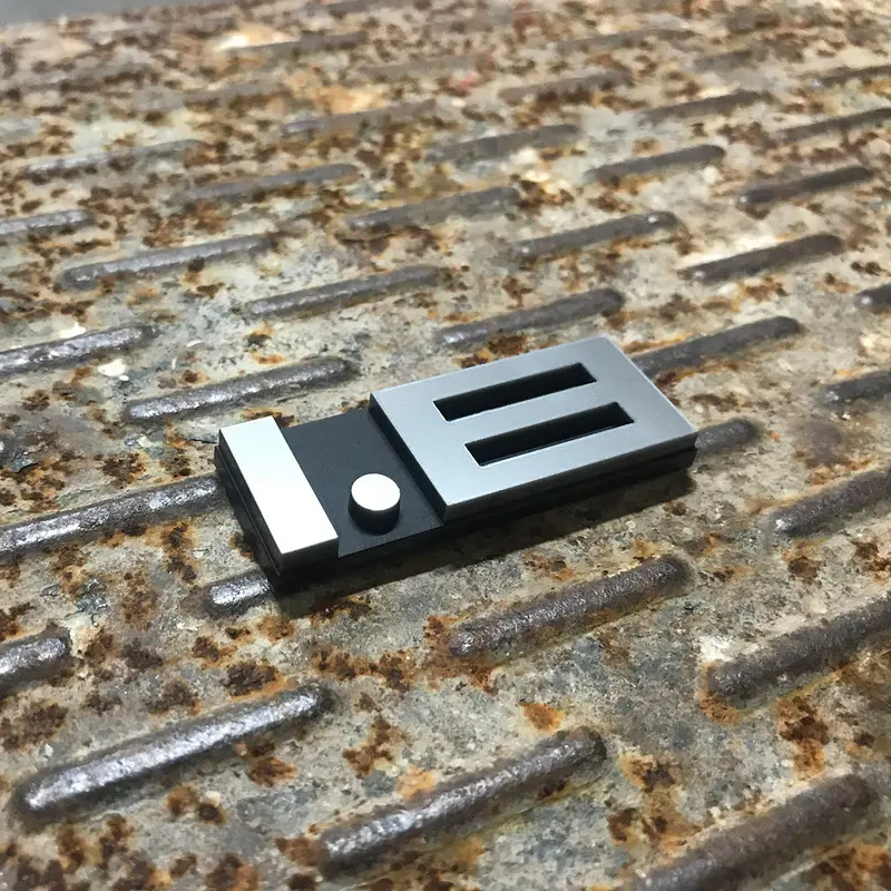 (New) Porsche Rear Deck Lid Grille Displacement Badges 3