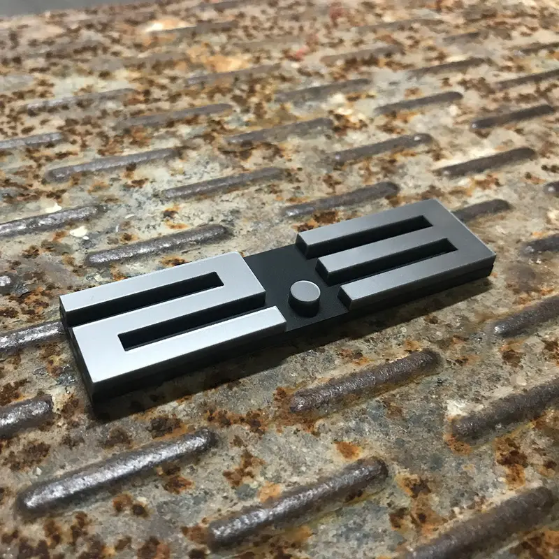(New) Porsche Rear Deck Lid Grille Displacement Badges 8