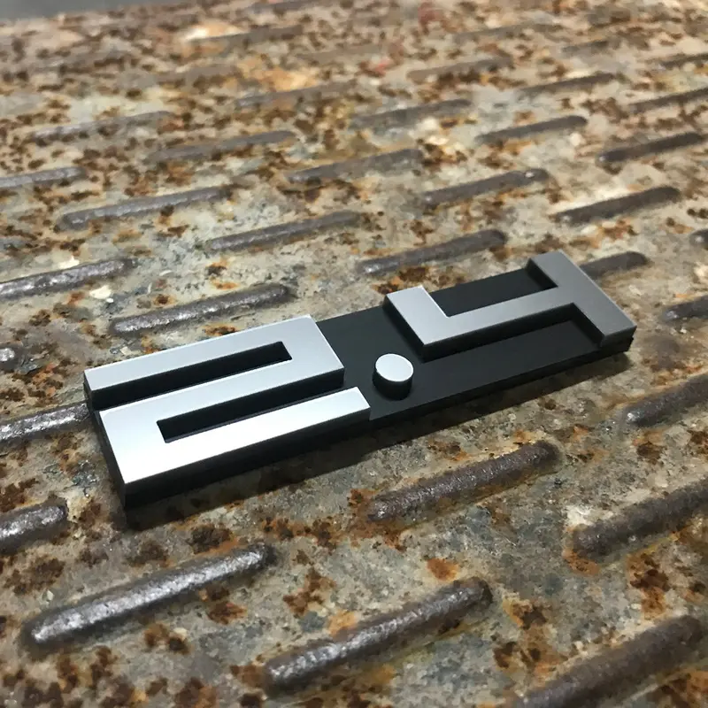 (New) Porsche Rear Deck Lid Grille Displacement Badges 9