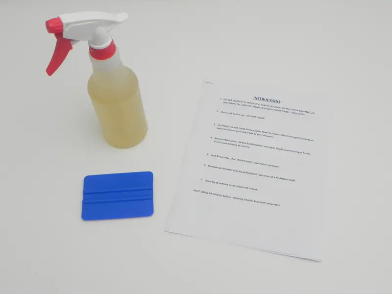(New) Rapid Tac Vinyl Decal Application Kit 1