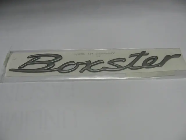 (New) Rear Lid Boxster Emblem - 1997-2004 1