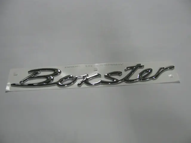 (New) Rear Lid Boxster Emblem - 1997-2007 1