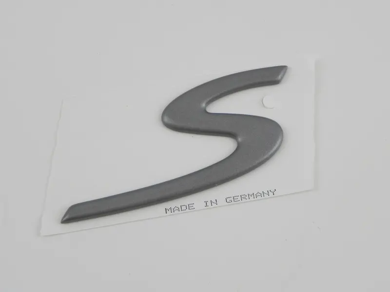 (New) Rear Lid Boxster S Emblem - 1997-2004 1