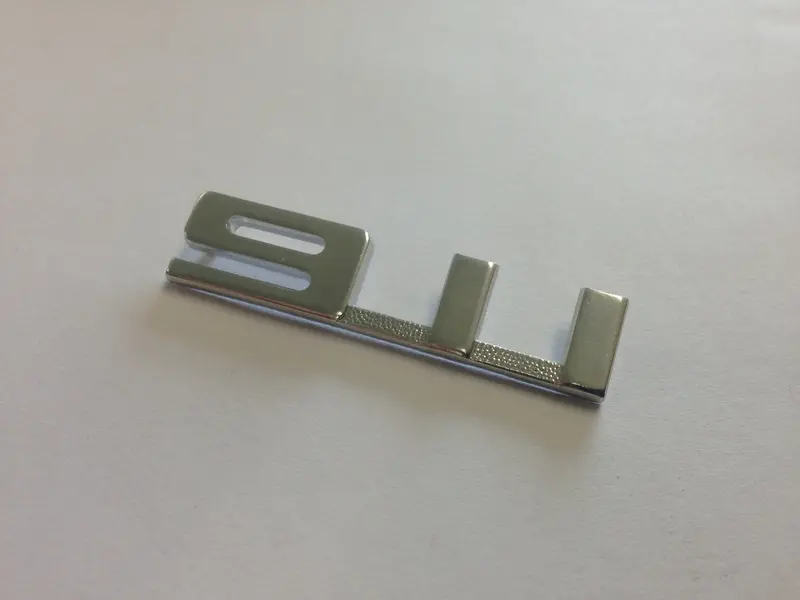 (New) Silver 911 Glove Box Emblem - 1967-68 1