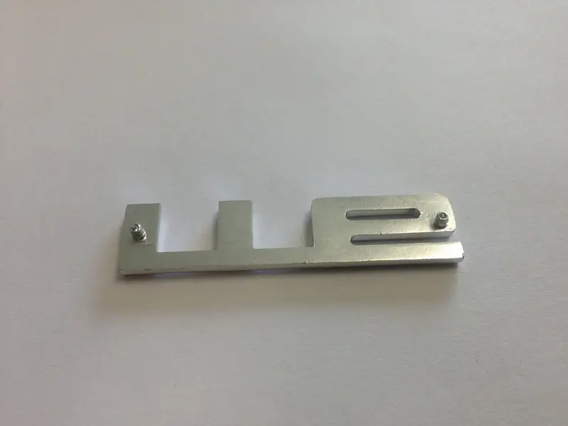 (New) Silver 911 Glove Box Emblem - 1967-68 2