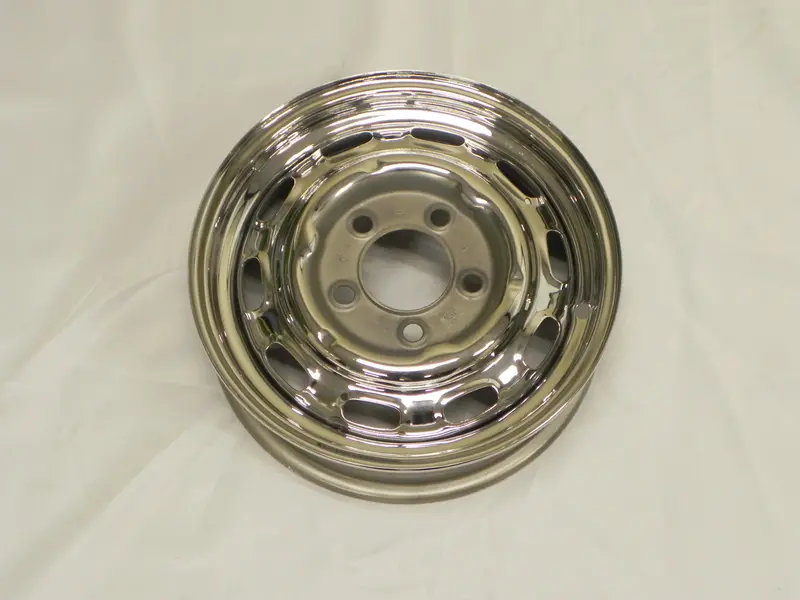(New) Steel Wheel Chrome Refurbishing Services 1