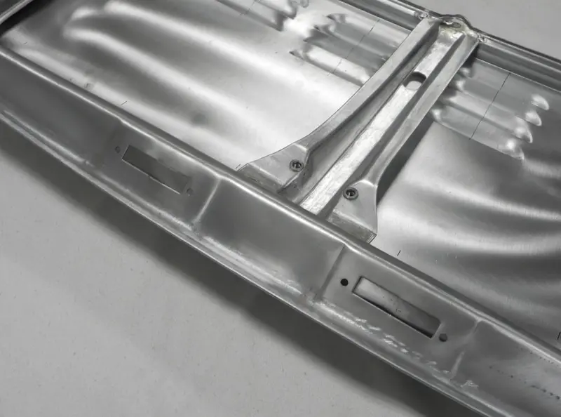 (New) Template For License Light Holes On Rear Engine Lid 1