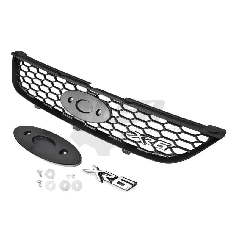 New Upper Grille Badge Delete + Xr6 Chrome + Base For Ford Falcon Fg Xr6 08~11 1