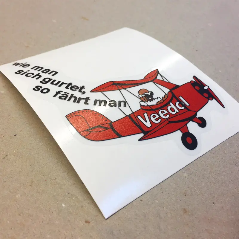 (New) Vintage Carrera Rsr Veedol Decal - 1973 1