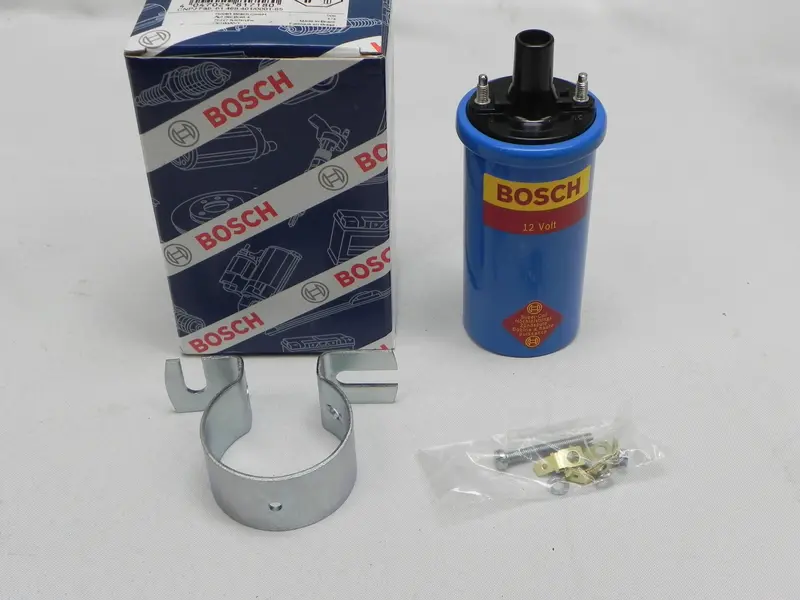 (Nos) 356/912/914 Bosch 12 Volt Blue Ignition Coil - 1950-76 1