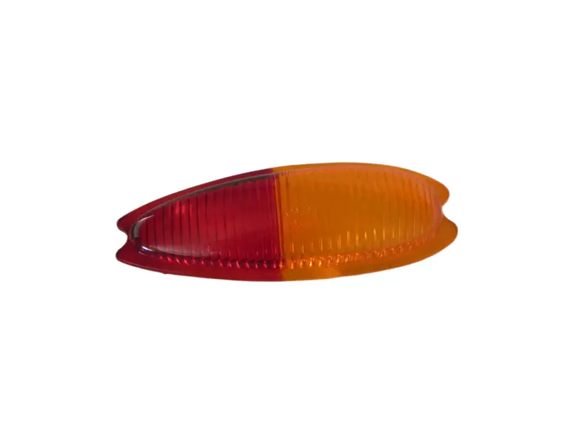(Nos) 356A/B/C Euro Swf Right Rear Teardrop Taillight Lens - 1955-65 1