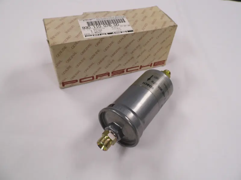(Nos) 911 Bosch Fuel Filter W/ Fitting & Seal - 1978-80 1