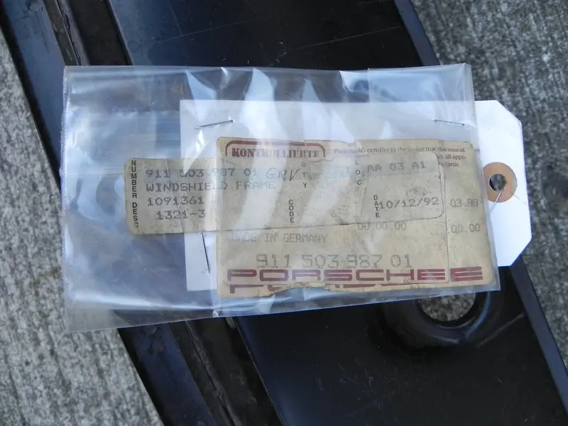(Nos) 911 Coupe Windshield Frame Panel - 1985-89 2
