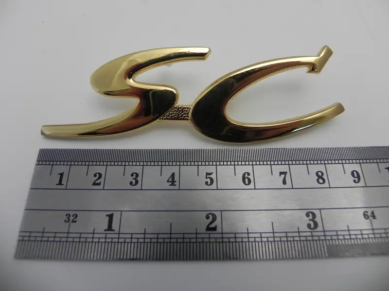 (Nos) Gold Emblem: "Sc" - 1959-65 2