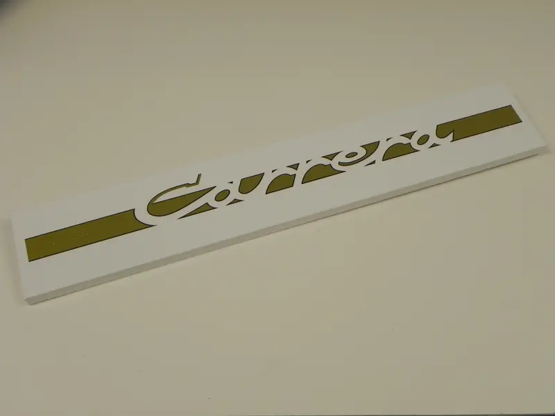 (Nos) Limited Gold "Carrera" Display Sign 1