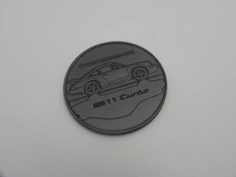 (Nos) Vintage Calendar Coin '911 Turbo' 1
