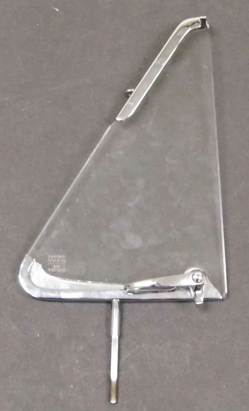 (Original) 356 At2/Bt5 Cabriolet Right Vent Window With Frame 1957-61 1