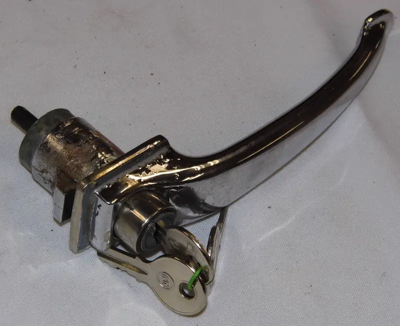 (Original) 356 Pre A / At1 Square Edge Door Handle - 1950-57 1