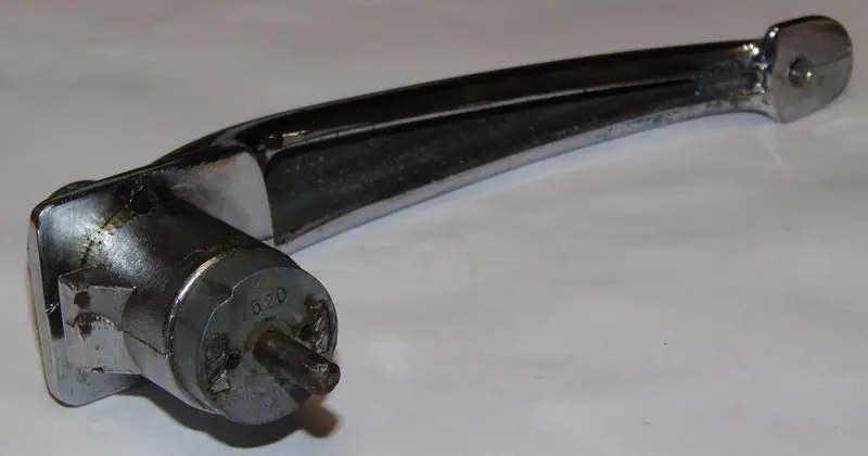 (Original) 356 Pre A / At1 Square Edge Door Handle - 1950-57 2